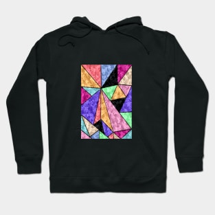 Triangularity, flat shapes with three sides Hoodie